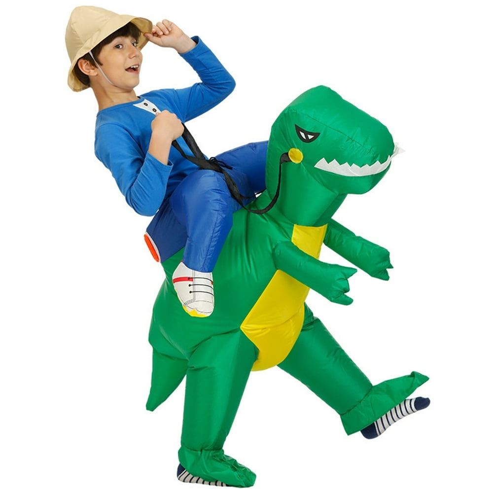 Inflatable Dinosaur TRex Costume Fancy Dress Halloween Blow up