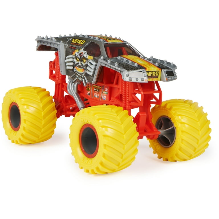 Monster Jam, Max-D 1:24 Scale Die-Cast Monster Truck, Girl and Boy Toys