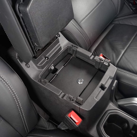 JL Wrangler Locking Storage Console Safe Box Security Interior Accessories for 2018 2019 2020 2021 2022 2023 2024 2025 Wrangler JL & JLU Unlimited