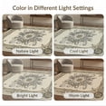 thumbnail image 7 of ODIKA 4'x6' Washable Area Rug Circle Octopus Vintage Nautical Compass Motif Maritime Border for Dorm Room, Small Living Stain Resistant Low Profile, Easy Care, 7 of 7