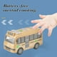 thumbnail image 5 of Autobús escolar de juguete, modelo a escala, para niños pequeños. Puerta abatible, resistente y seguro. No necesita pilas. Vehículo educativo con ruedas de goma y plástico., 5 of 6