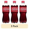 (3 pack) Cheerwine Legend Soda, 20 fl oz, Naturally Flavored Soft Drink