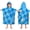 Seagulls and Sailboats, variant on Tirrinia Child Cotton Hooded Poncho Towels Seagulls and Sailboats Print Changing Robe Swimmer Beach for Kids