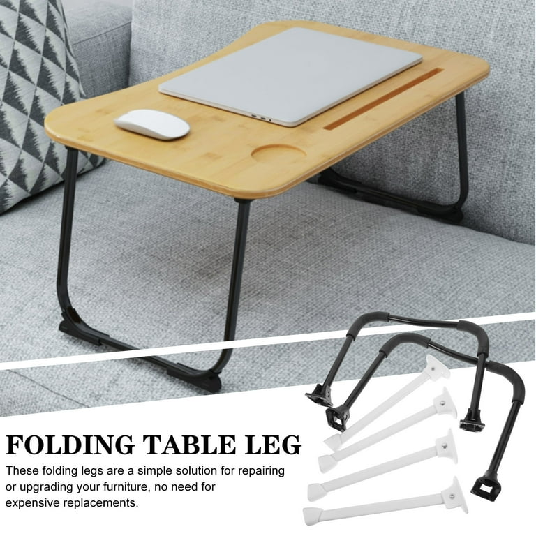 Hemoton Sets of Metal Table Legs U Shape Furniture Table Legs