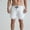 White, variant on LYMAYTER Men's Layered Workout Shorts 2-in-1 Quick Dry Training Athletic Breathable Shorts for S-3XL