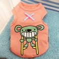 thumbnail image 1 of CAROOTU Dog Clothes with Cartoon Print Durable Breathable Long Lasting Comfrortable to Wear Lightweight for Summer Spring, 1 of 6