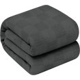 Oakias Cotton Blanket Queen Grey 350 GSM Thermal Blanket 90 x 90