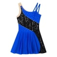 thumbnail image 2 of MSemis Big Girls Kids Sparkly Sleeveless Figure Ice Skating Dress, 2 of 7