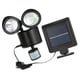 thumbnail image 2 of EeaseMX Lámpara de pared de inducción solar, focos de doble extremo, farola solar de doble cabezal, lámpara de pared solar LED, 2 of 7