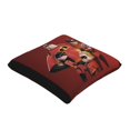 thumbnail image 2 of Fundas de almohada de lino de Los Increíbles, fundas de cojín cuadradas de arpillera para sofá cama, banco, 18 x 18 pulgadas (45 cm), funda de almohada, 2 of 8