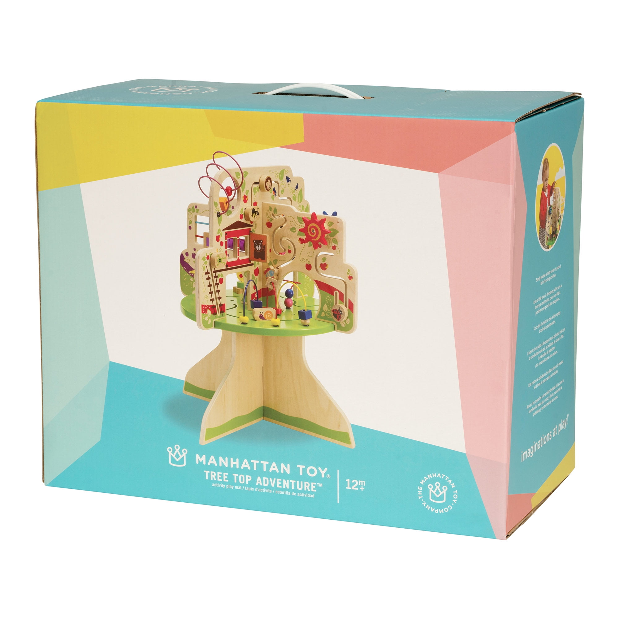 Wood Tree Top Activity Toy for 1 year olds: Manhattan Toy
