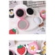 thumbnail image 2 of Packs Star Folding Travel Mirror Hair Brushes Portable Round Pocket Hair Brush Mini Hair Comb, 2 of 5