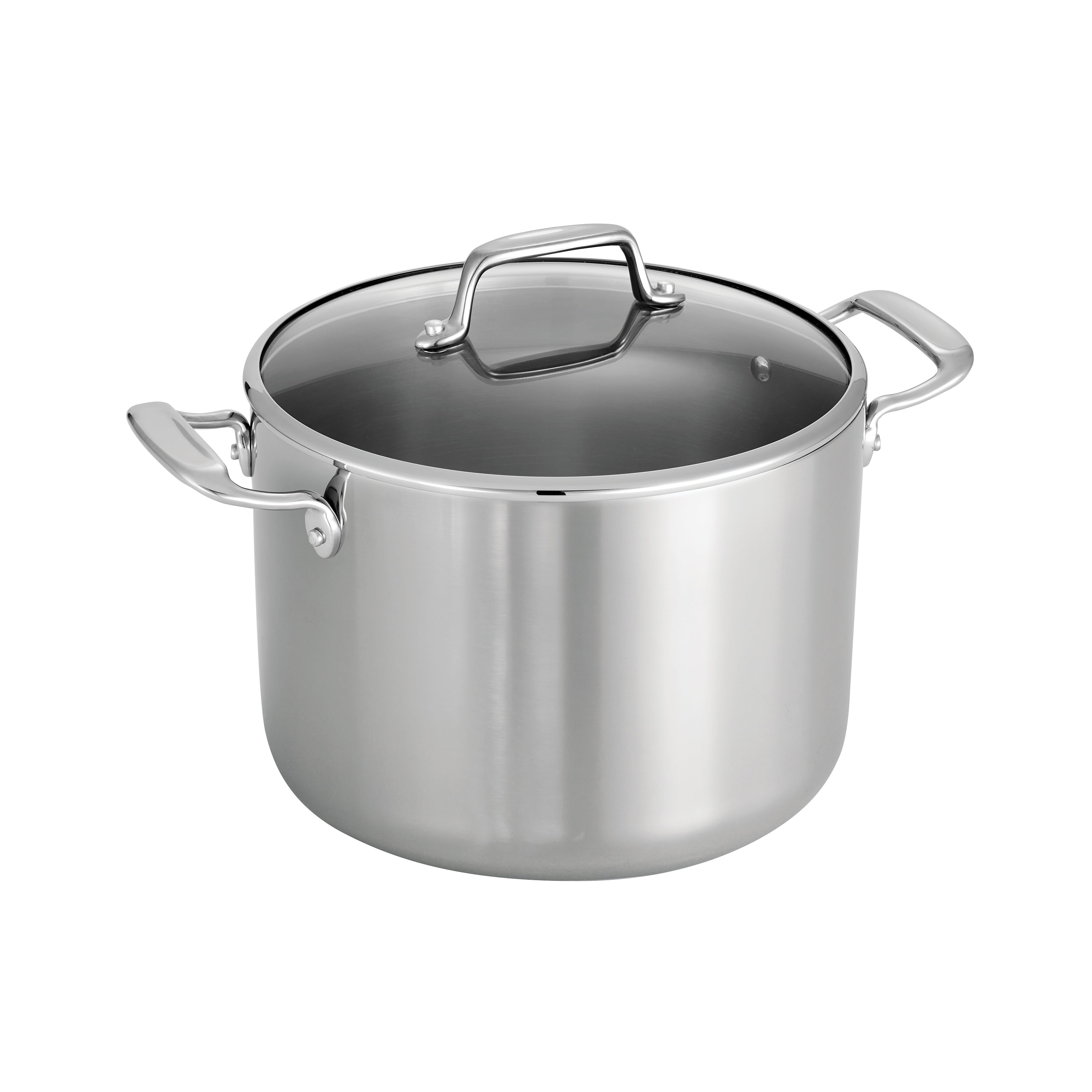 Tramontina Tri-Ply Clad 8 Qt Covered Stainless Steel StockPot