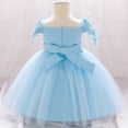 thumbnail image 5 of TAIAOJING Girls Dress Baby Toddler Princess Bowknot Dresse Kids Casual Floral Sleeveless Clothing Party Party Dresses, 5 of 5