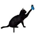 thumbnail image 1 of Cat Scarer Bird Deterrent Black Acrylic Garden Control Repeller Lawn Ornament Pest Control Deterrent Repel Get Rid Scarecrow A, 1 of 6
