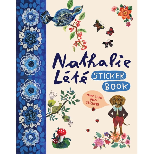 Libro de Stickers Artisan Nathalie Lété con más de 800 Pegatinas