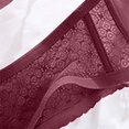 thumbnail image 3 of UPPADA Wired Bras for Women Plus Size Bra Clearance Brasieres De Mujer Savings Push Up Bra Lace,Wine Xl, 3 of 7