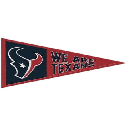 WinCraft Houston Texans 13 x 32 Slogan Pennant