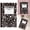 Black, variant on PPKVUFD Composition Book, Wide Ruled Composition Books, 5.5"x 8.3", Marble Design, Paper Cover, 30 Sheets, Office Supplies