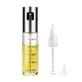 thumbnail image 6 of RKZDSR Stainless Steel Glass Oil Bottle - 100ml Capacity - Oil and Vinegar Dispenser with Scale - Multi-Purpose Seasoning and Wine Bottle, 6 of 8
