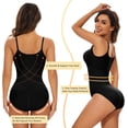 thumbnail image 3 of SIMIYA Shapewear for Women Tummy Control Bodysuit Extra Firm Body Shaper Adjustable Sculpting Camisole Leotards Tank Tops, 3 of 7