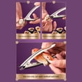 thumbnail image 4 of Viflosae Savings Stainless Steel Clam Opener Shellfish Clam Clamp Flower Clam Clamp Shelled Walnut Clamp Crab Clamp Kitchen Function Clam Opener Save 15% on pets, 4 of 9