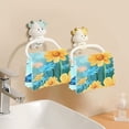 thumbnail image 6 of Yellow Daisy Butterflies Kitchen Cloth Dish Towels for Drying Washing Absorbent Dish Rags Reusable soft kitchen dishcloth set 6 Pack, 6 of 9