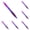 E, variant on Lonto J0urney Erasable Gel Pens, 5pcs Retractable Pens, 0.5mm Comfort Grip, Drawing Planner Writing Set, I