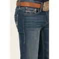 thumbnail image 4 of Rock & Roll Denim Men's And Pistol Dark Vintage Wash Stackable Bootcut Rigid - BMSPD02494 38W x 30L  US, 4 of 4
