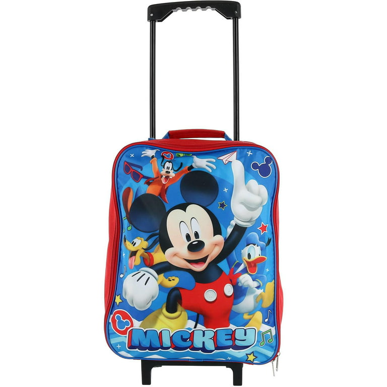 Disney Ful Stitch Neon All Over Print Kids 21 Luggage - Turquoise