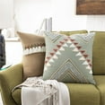 thumbnail image 2 of Bisbee Woven Global Pillow Cover in Dusty Sage, 2 of 3