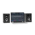 thumbnail image 5 of Samson MediaOne M30BT Monitores de estudio Bluetooth de 3 pulgadas con alimentación de 20 W y circuito de refuerzo de graves (par, acabado en vinilo negro), 5 of 5
