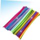thumbnail image 2 of 200pcs 10 Arts and Crafts for Kids Bulk Kids Toys Red Decorations Nativity Crafts for Kids Glitter Pipe Cleaners Fluffy Thick Fuzzy Pipe Cleaners DIY Plush Sticks Kids Plush Sticks, 2 of 5