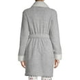 thumbnail image 4 of Holiday Time Women's and Women's Plus Plush Shawl Sleepwear Robe Solid, 4 of 6