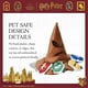 thumbnail image 4 of Sombrero clasificador de casas de Harry Potter de juguete para perros, 4 of 6