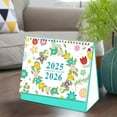 thumbnail image 4 of SHENGXINY Calendar 2025 Clearance January 2025 - June 2026 Desk Calendar Vertical Flip Calendar 18 Months Desktop Calendar Used For Home and Office Arrangement Planning White, 4 of 9