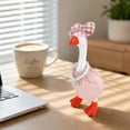 thumbnail image 6 of Bklubk 7 Inch Desktop Gooses Rustics Style Decorative Miniature Office Desk Gooses, 6 of 6