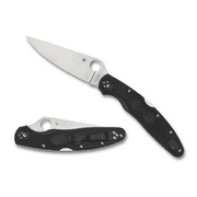 Spyderco Police 4 Lockback Knife Black FRN VG-10 Stainless C07PBK4 Pocket Knives