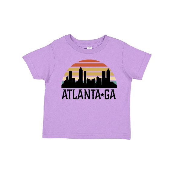 Inktastic Atlanta Georgia Skyline Vintage Boys or Girls Toddler T-Shirt