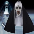 thumbnail image 5 of Máscara de Monja, Máscara de Miedo de Halloween, Máscaras de Miedo de Halloween para Adultos Máscara de Miedo de Halloween, Máscaras de Miedo para-Adultos, 5 of 5