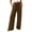 Brown, variant on Wide Leg Joggers for Women Drawstring Elastic High Waist Loose Fit Casual Lightweight Sweatpants with Pockets for Loungewear Walking Workout