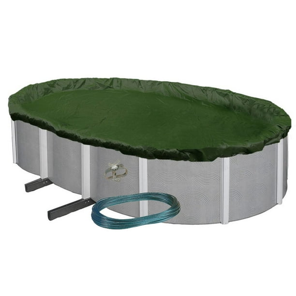 12 x 24 Foot Oval Swimming Pool Winter Cover, 12year warranty