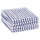 thumbnail image 1 of REGALWOVEN 6 Paquete de Toallas de Cocina de Algodón con Diseño a Cuadros Azul 11" x 16", 1 of 6