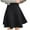Black, variant on Women Preppy Fashion A-line Skirts Solid Color Basic Knitted Mini Skirts High Waist Classic Simple Short Skirt 2025