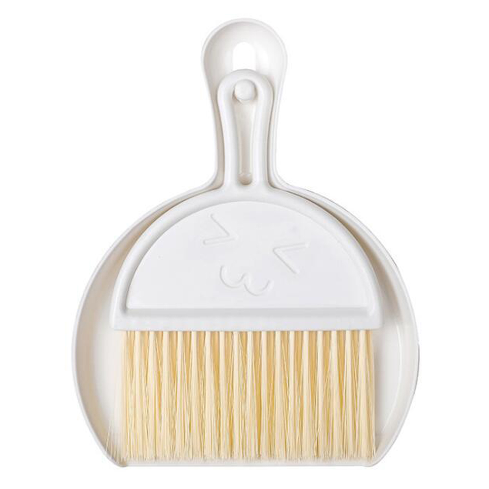 Small Dustpan and Brush Set, Mini Dust Pan with Broom Set Hand Dustpan Portable Table Top Brush