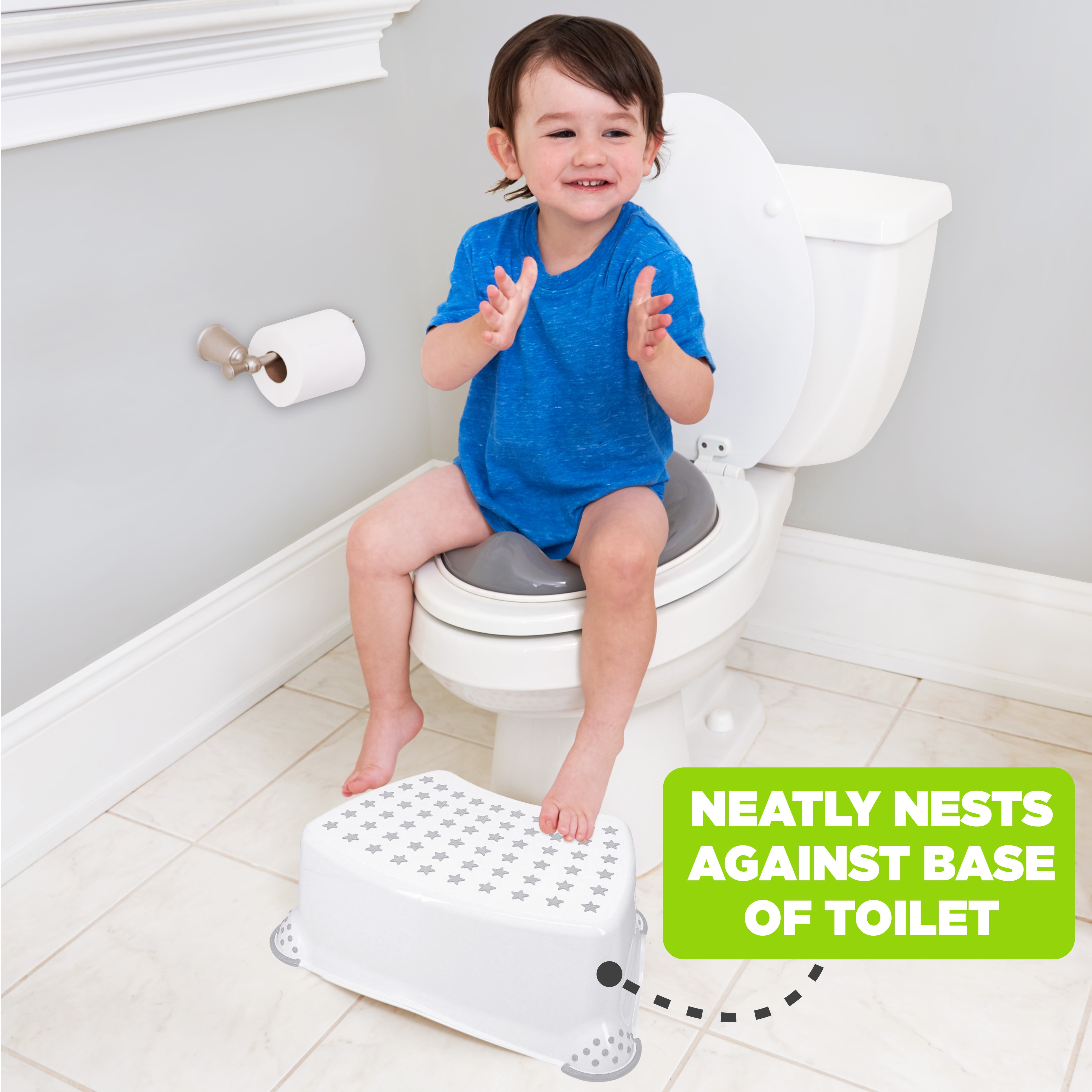 Parent's Choice Step Stool, Gray