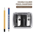 thumbnail image 3 of Precision Cosmetic Pencil Sharpener for Eyebrow Eyeliner 2 Holes, 3 of 5