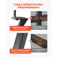 thumbnail image 3 of KFFKFF Boat Trailer Steps, 3-Step Design with Handle, Durable Carbon Steel Ladder with Non-Slip Surface, Adjustable Mounting Angles, Compatible with 3" x 3"/3" x 5"/4" x 4" Frames, 3 of 9