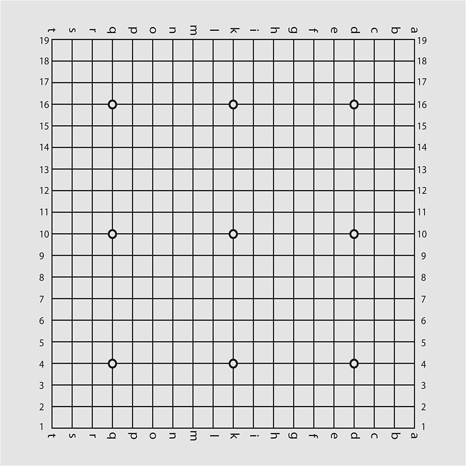 WE Games Ultimate Travel Goban/ GO Board FullSize 19.75 inch