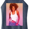 thumbnail image 3 of Whitney Houston - Gradient Photo - Juniors High Neck Tank Top, 3 of 5